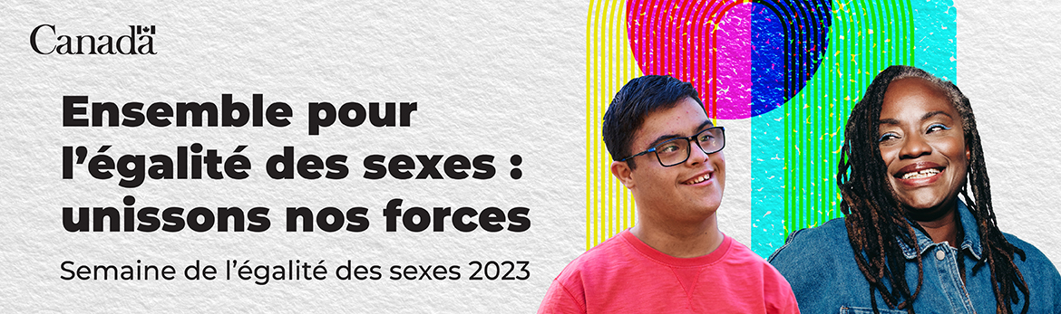 Bannière Web Semaine égalité des sexes 2022