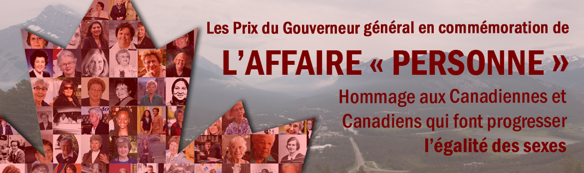 Prix du Gouverneur général en commémoration de l'affaire « personne »