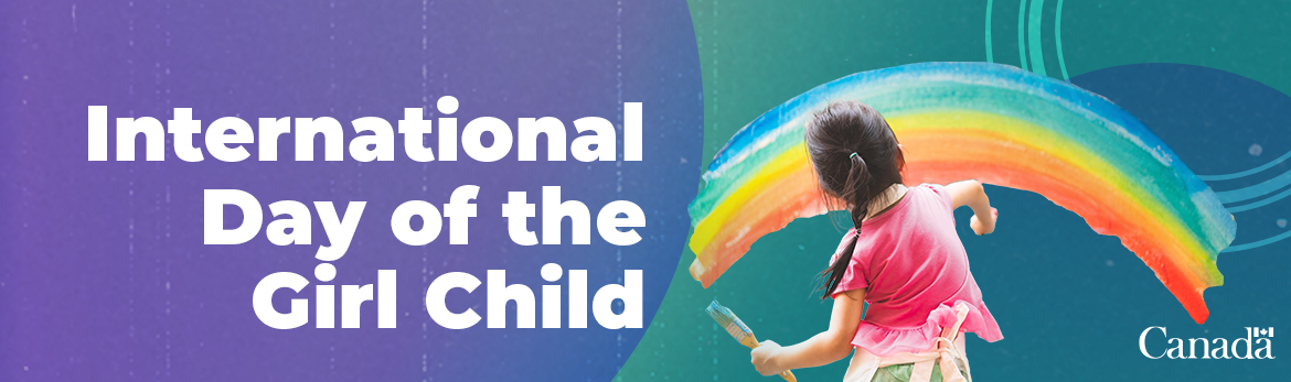 International Day of the Girl Child web banner