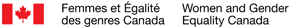 signature de Femmes et Égalité des genres Canada